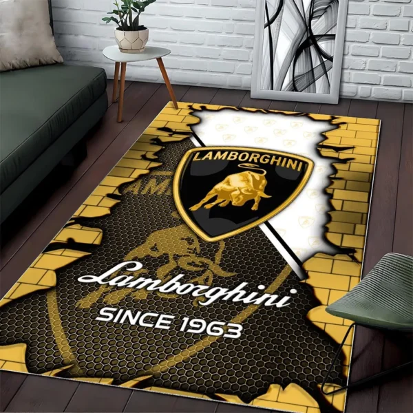 Lamborghini Super Cars H2RUG0813245824 Area Rug, Carpet Floor Decor Home