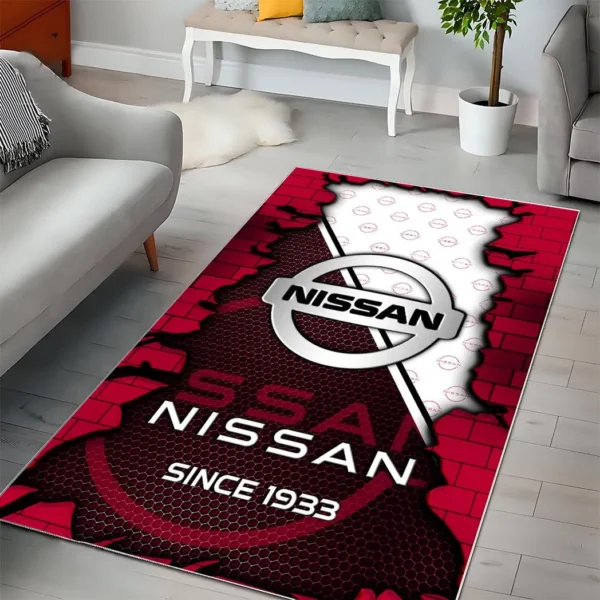 Nissan Super Cars H2RUG0813245826 Area Rug, Carpet Floor Decor Home