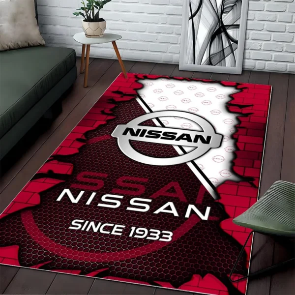 Nissan Super Cars H2RUG0813245826 Area Rug, Carpet Floor Decor Home