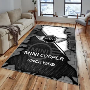 Mini Cooper Super Cars H2RUG0813245827 Area Rug, Carpet Floor Decor Home