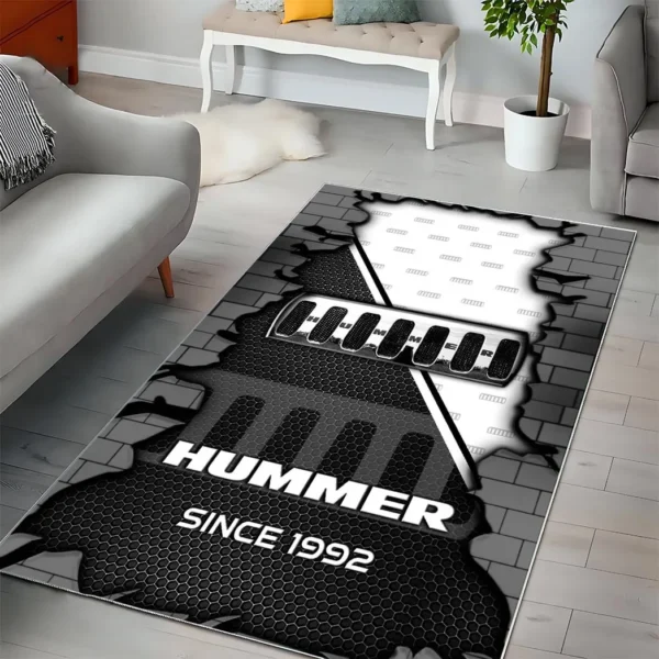 Hummer Super Cars H2RUG0813245829 Area Rug, Carpet Floor Decor Home