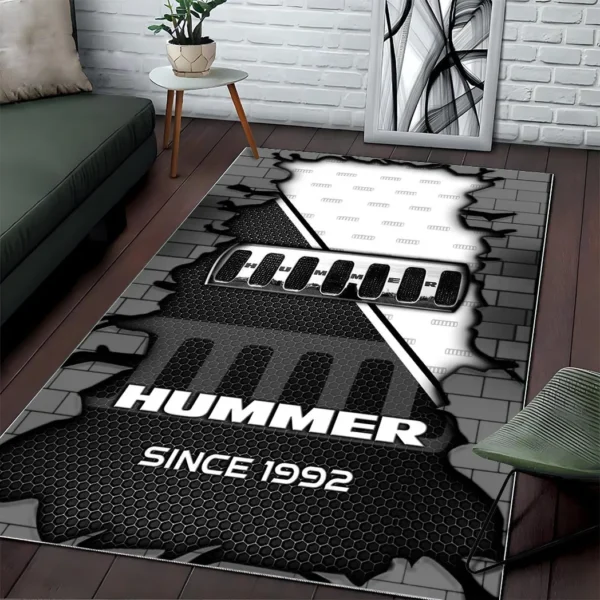 Hummer Super Cars H2RUG0813245829 Area Rug, Carpet Floor Decor Home