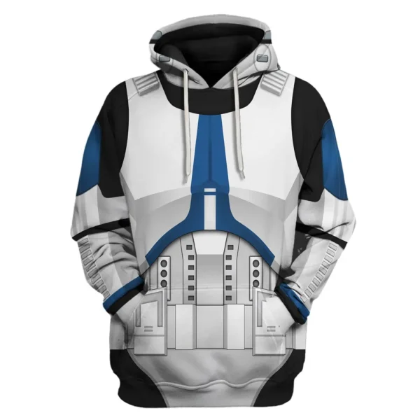 501st Clone Trooper Costume Hoodie Sweatpants